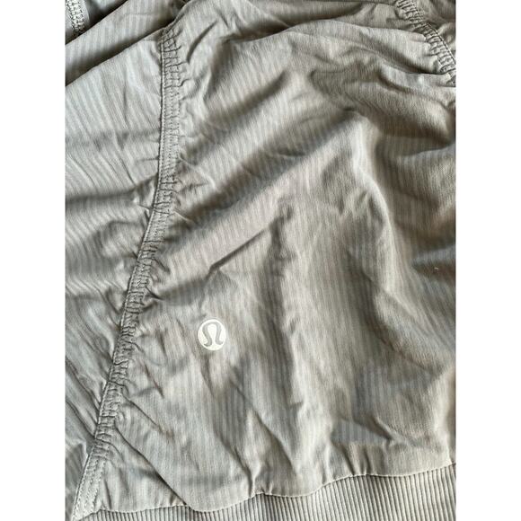 LULULEMON Dance Studio Reversible Hoodie Jacket Full Zip Gray Color Size 4 - Picture 6 of 10